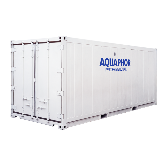 Водоочисна система-контейнер для виробництва чистої води-1